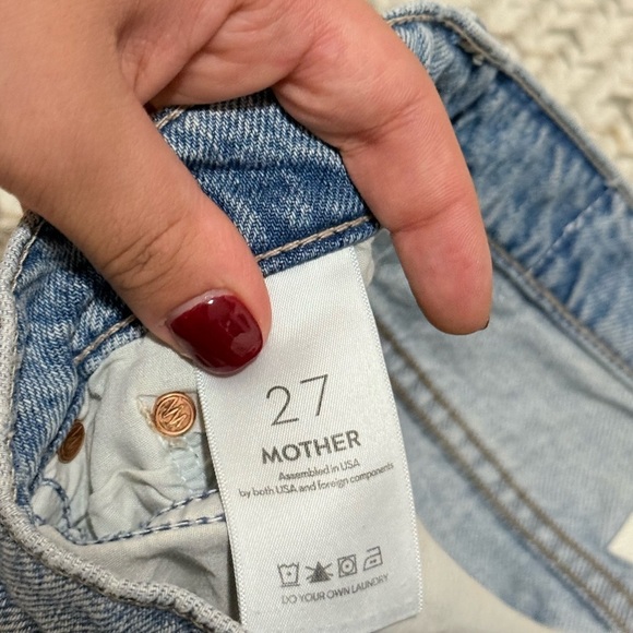 MOTHER Ditcher Crop Straight Leg Jeans — Leap at the Chance - Picture 12 of 12